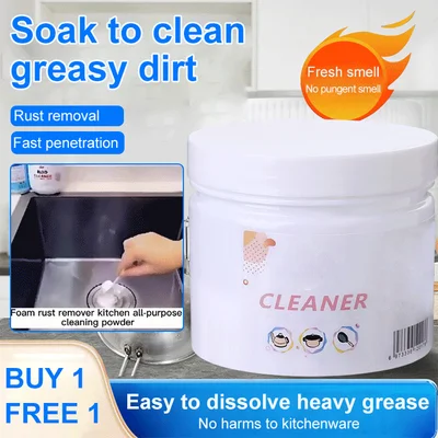Foam rust remover kitchen all-purpose cleaning powder