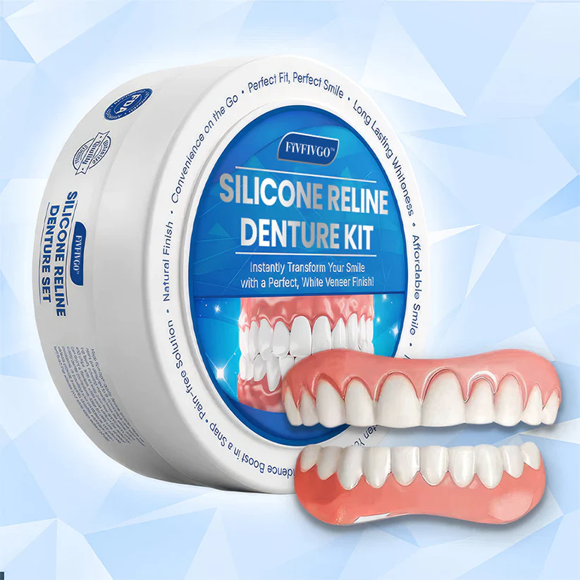 Conjunto de prótese Smart Fit Silicone Reline