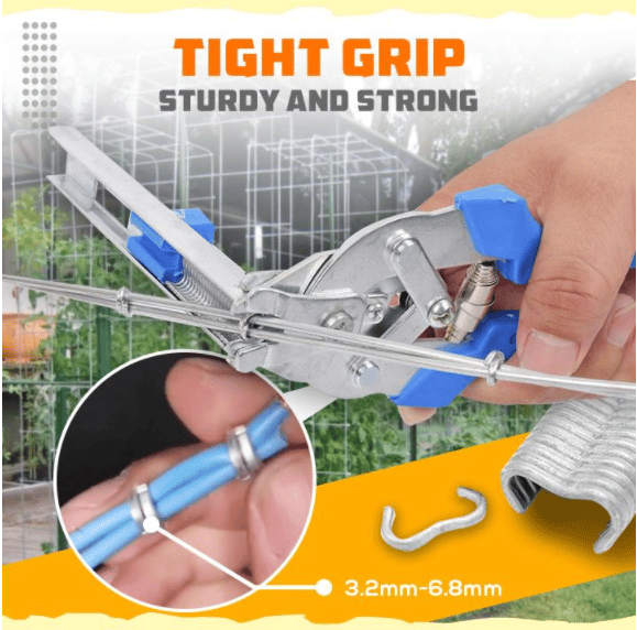 Cage binding pliers (reinforced version) + 1 box of galvanized M nails