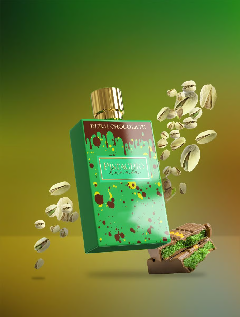 Dubai Chocolate Perfume Pistachio Kunafa Fragrance Edp