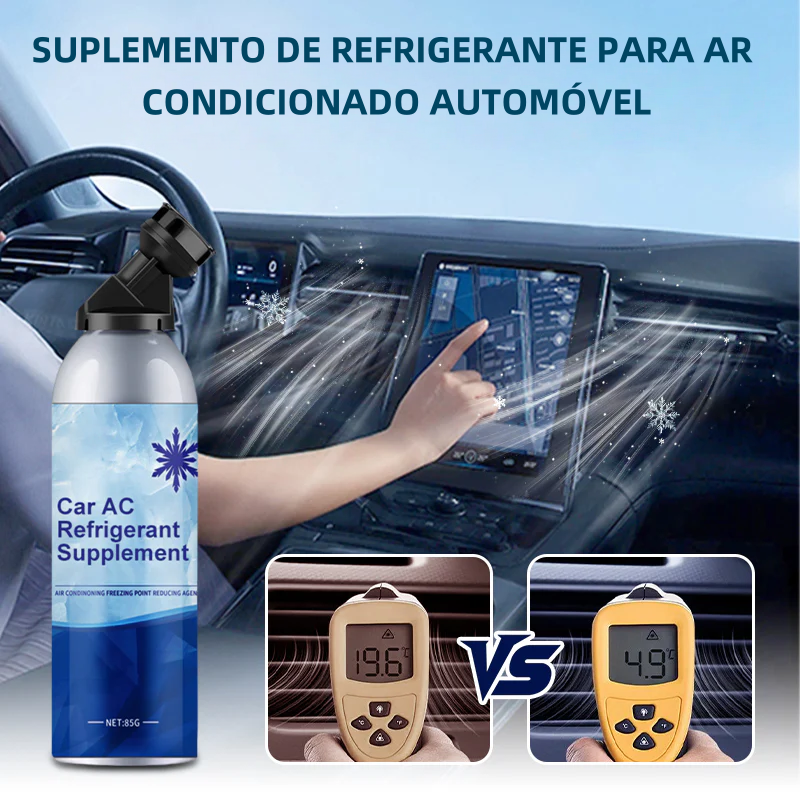 Refrigerante auto-enchimento para sistemas de ar condicionado de automóveis（compre 1 e leve 1 grátis ）